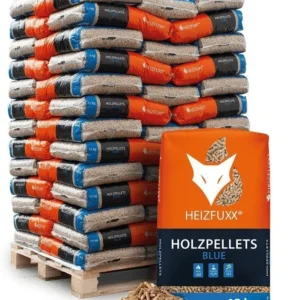 heizfuxx holzpellets „blue“ – 975 kg (65 x 15 kg säcke)