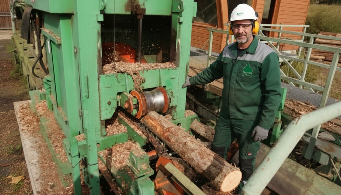 Unser Holzfäller-Team